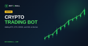 Crypto trading bot featured image for Bot and Bull, adding BTC, ETH, DOGE, and SOL.