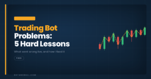 Trading bot problems, five hard lessons from live trading | Bot and Bull